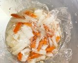 レンジで簡単長芋いり薄切り紅白なます風作り方11写真