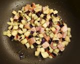 なすとベーコンのトリプルトマトパスタ作り方2写真