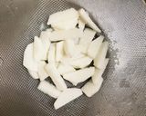 レンジで簡単長芋いり薄切り紅白なます風作り方8写真