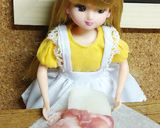 リカちゃん♡梨の肉巻き(焼肉ダレ絡め)作り方3写真