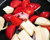 トマトとなすのスパゲッティ ポモロッソ作り方4写真