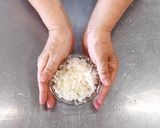 コーンつくねの照り焼き作り方1写真