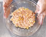 コーンつくねの照り焼き作り方4写真
