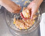 コーンつくねの照り焼き作り方5写真