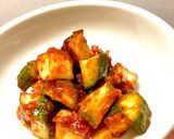 タコとキュウリの辛旨米麹醤和え（韓国風）作り方2写真