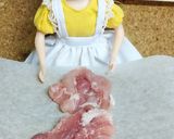 リカちゃん♡梨の肉巻きフライʚïɞ.•*作り方1写真