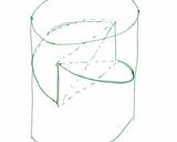 もろきゅう（キューリの飾り切り）作り方3写真