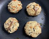ひじきの豆腐ハンバーグ作り方4写真