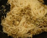 ひやむぎで魚介のラグービアンコ作り方8写真