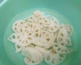 れんこんとハムの簡単サラダ作り方2写真