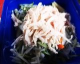 貴女風味で茹で鶏サラダ♥ゆりさん風作り方3写真