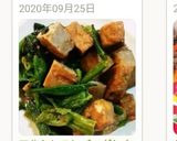 マルシンハンバーグとホウレン草の炒めもの作り方12写真