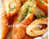 超簡単＊ちくわのから揚げ粉炒め作り方4写真
