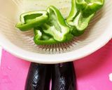 ズボラ風なすとピーマンの煮浸し作り方1写真