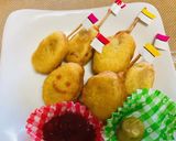 子供喜ぶ☆まんまる美味アメリカンドッグ作り方4写真