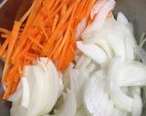玉ねぎとにんじんのきんぴら作り方2写真