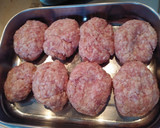 簡単　豚とれんこんのハンバーグ作り方5写真