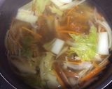 たっぷり野菜の中華スープ作り方3写真