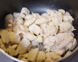 市販ルウで、大根とキノコの「和風カレー」作り方3写真