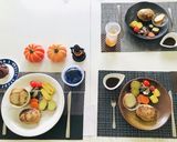 作り置きハンバーグワンプレート・夕飯定番作り方5写真