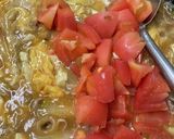 賄い♪トマト入り酸辣あんかけご飯作り方5写真