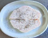 サラダチキンチェダーチーズのライ麦サンド作り方5写真