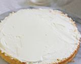 ブランデー香る*ふわっふわの白桃ケーキ作り方20写真