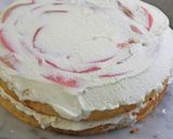 ブランデー香る*ふわっふわの白桃ケーキ作り方23写真