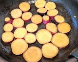 甘じょっぱい！さつまいもめんつゆバター煮作り方5写真