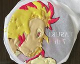 鬼滅の刃　煉獄ケーキ作り方2写真