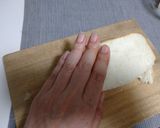 食パンでクルッと。桃のバターサンド作り方5写真