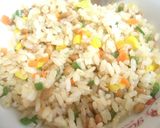 おちびの野菜たっぷりチャーハン作り方6写真
