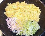 たくあん入り和風チャーハン作り方4写真