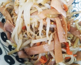 簡単副菜♪こぼうともやしのナムル作り方3写真