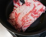 あっさり仕立て☆牛肉とえのきの肉豆腐作り方4写真