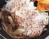 あっさり仕立て☆牛肉とえのきの肉豆腐作り方6写真