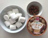 マシュマロde簡単マカロン♪作り方1写真