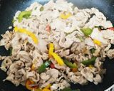 豚のポークチャップ炒め作り方1写真