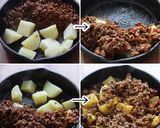 じゃがいも&簡単キーマカレーのチーズ焼き作り方3写真