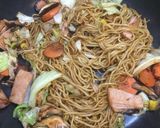 ハム焼きそば作り方6写真