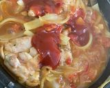 鶏肉のピリ辛ケチャップ煮込み☆作り方4写真