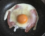 ベーコンエッグラーメン作り方3写真