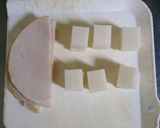 ハム巾着作り方1写真