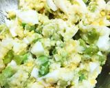 卵と枝豆のホワイトソースハムカツ作り方3写真