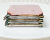 子どもも喜ぶ☆ハムのりチーズピンチョス作り方5写真