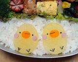 キャラ弁☆たくあんひよこ作り方4写真