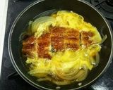 ひとりご飯♠さんま蒲焼の卵丼作り方4写真