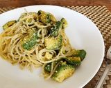 アボカドとバジルの冷製パスタ作り方6写真