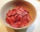 のっけるだけ！豪華ローストビーフ丼作り方4写真