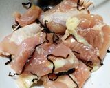 簡単一品おつまみスイートチリソース塩昆布作り方2写真